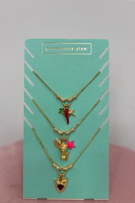 Collana con ciondoli