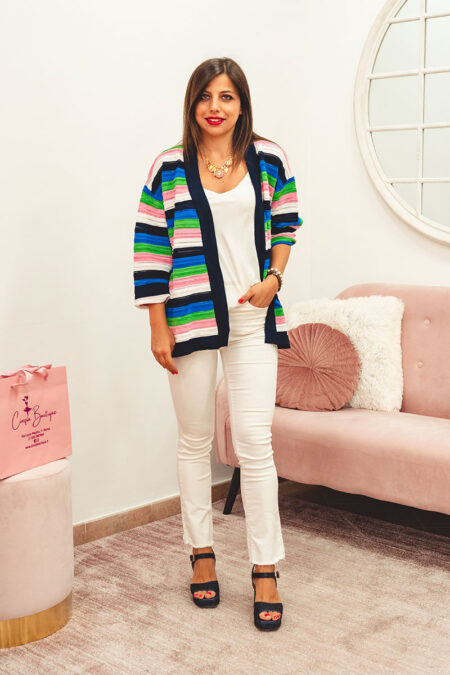 Cardigan Righe