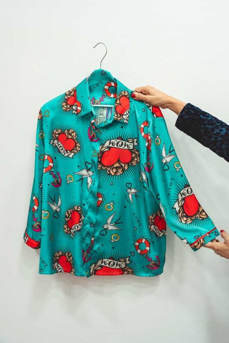 Camicia Spoon fantasia Cuore Sacro Il Thè delle Cinque